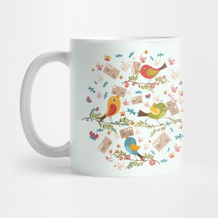 Special Springtime Delivery from Little Birds Mug